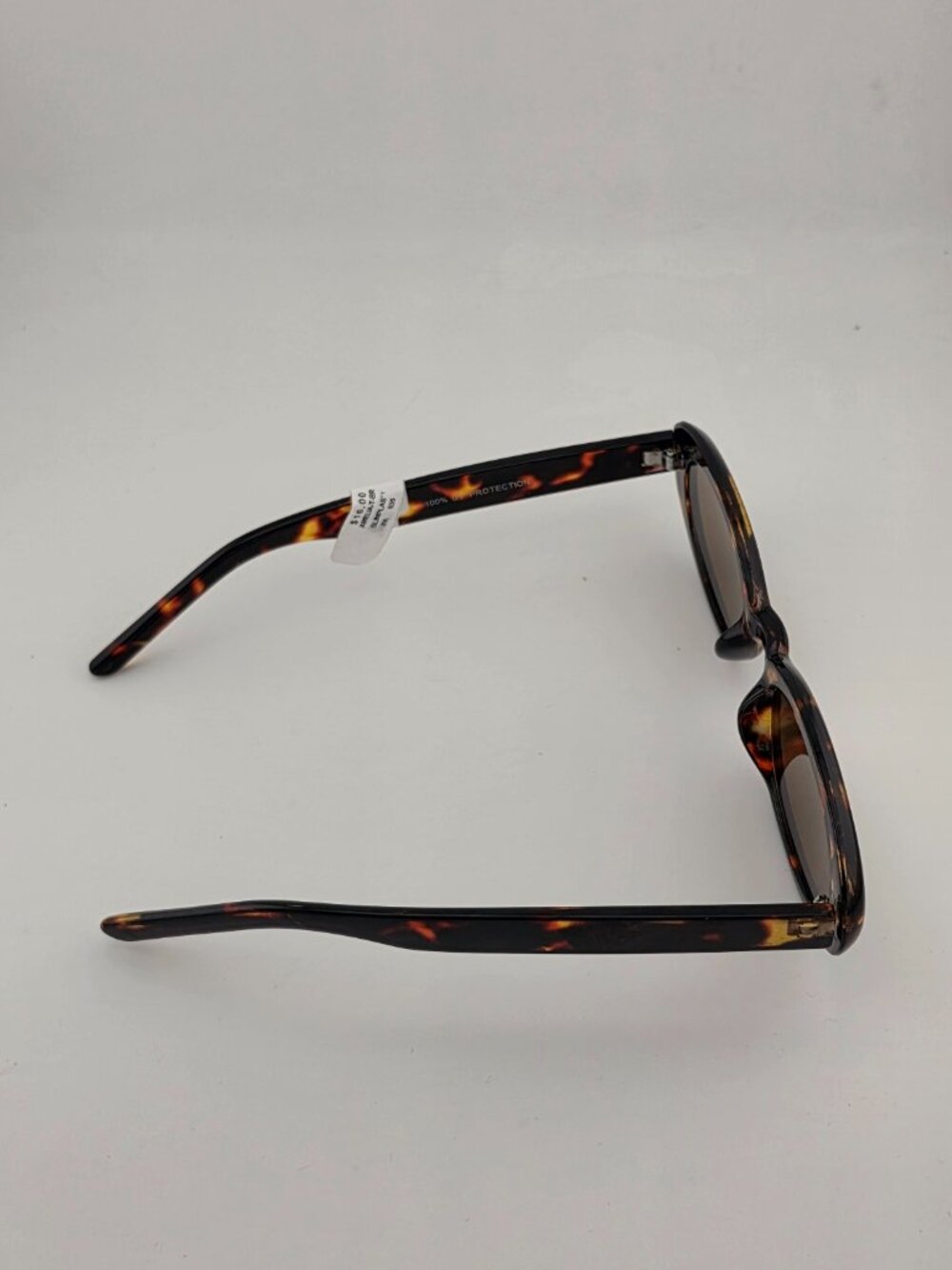 Women’s Oval Gold Brown Sunglasses - Picture 4 of 10
